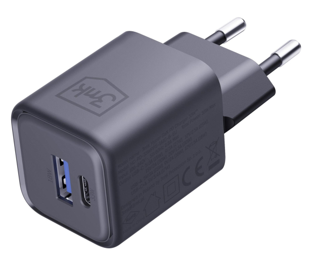 3mk Hyper Charger PD 33W GaN QC4+ PPS AFC FCP SCP 1A1C Black - 1517230 - zdjęcie